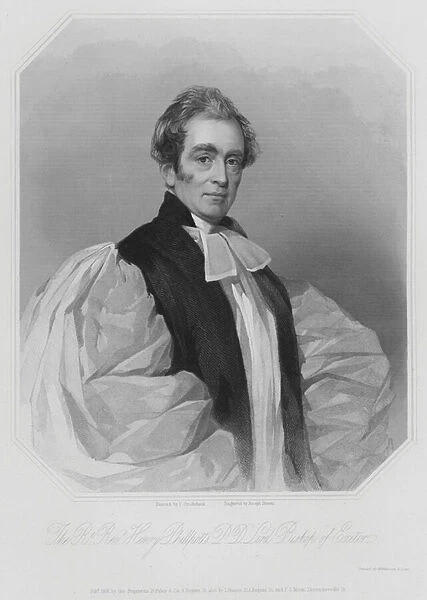 Henry Phillpotts, DD, Lord Bishop of Exeter (engraving)