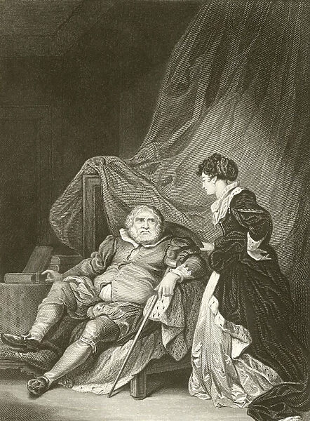 Henry VIII and Catherine Parr (engraving)