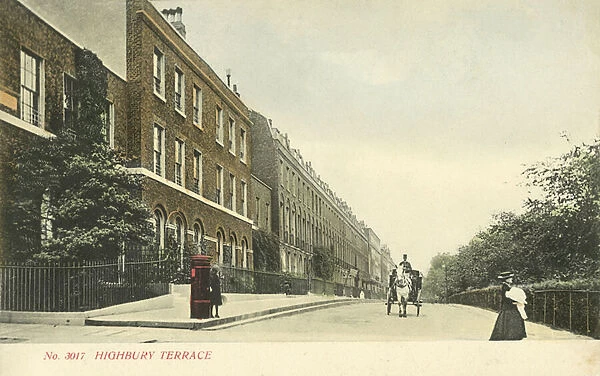 Highbury Terrace, London (colour photo)