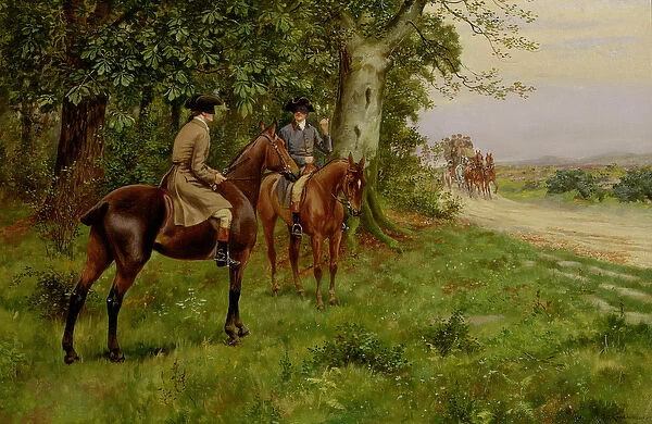 The Highwaymen (oil on canvas)