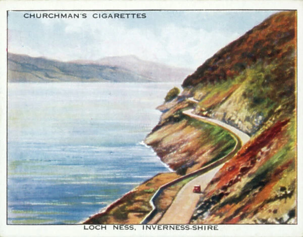 Holidays in Britain, 1938: Loch Ness, Inverness-Shire (colour litho)