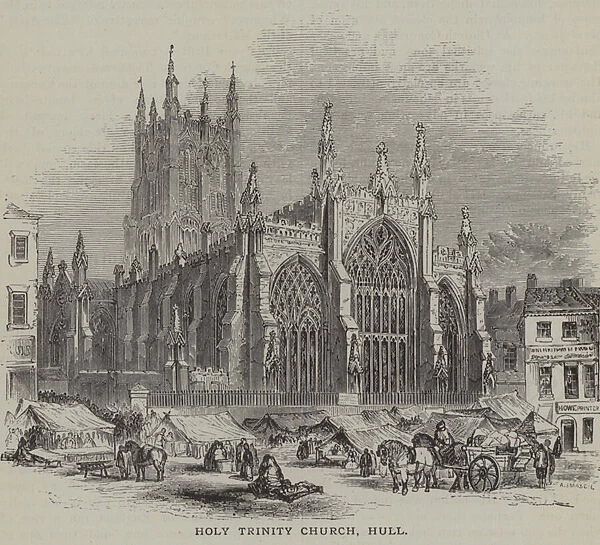 Holy Trinity Church, Hull, Yorkshire (engraving)