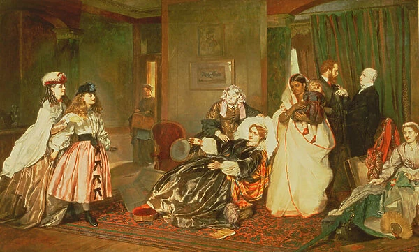 Home the Return, 1866 (oil on canvas)