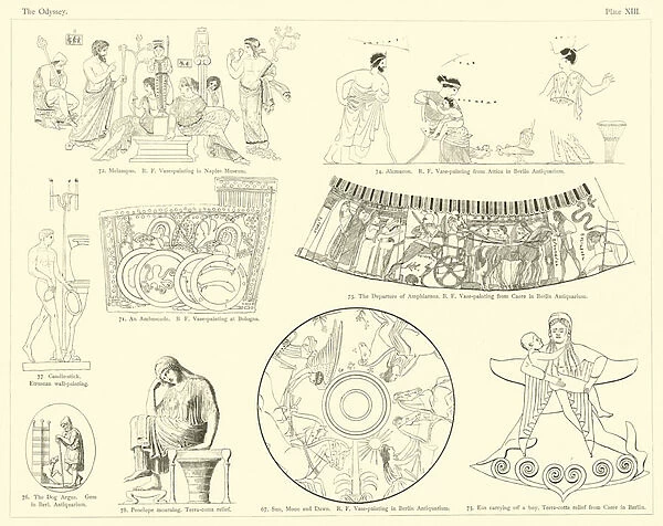 Homers Odyssey (engraving)