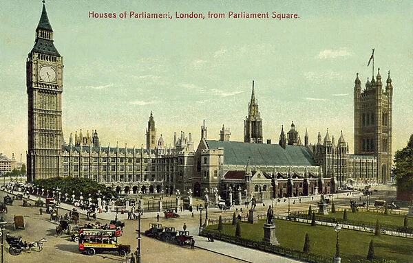 Houses of Parliament, London (colour photo)