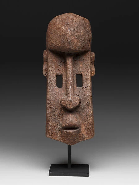 Hunters mask (dannana), early to mid-20th century (wood and encrustation)