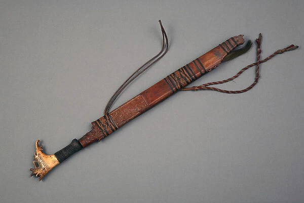 Iban sword from Sarawak, Malaysia (mixed media)