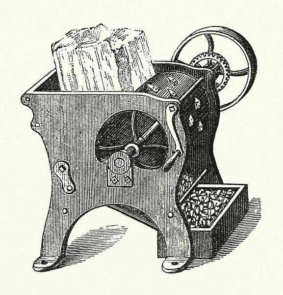 An Ice-breaking Machine (engraving)
