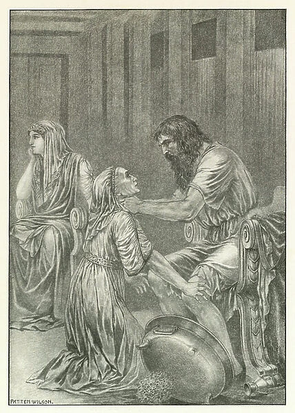 Illustration for Homer's Odyssey (litho)