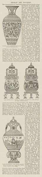 Indian Art Pottery (engraving)
