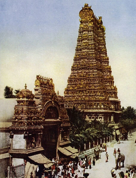 An Indian temple (photo)