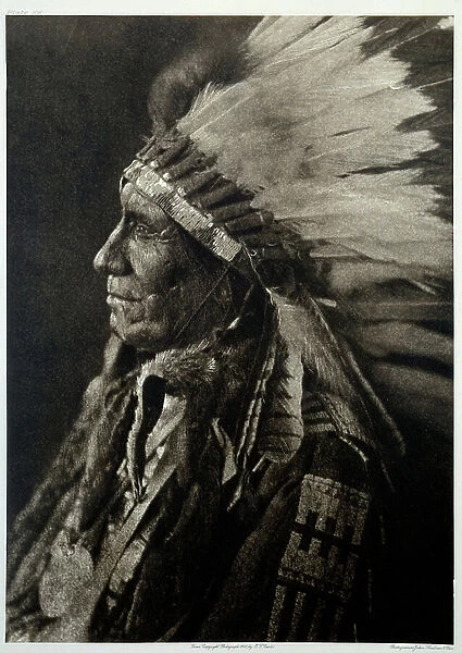 Indians of America: Portrait of Indian Chief