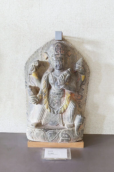 Indrayani, stone, 51 x 34 x 12 cm, the national museum of Nepal, Kathmandu, Nepal