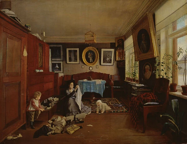 Interior, 1879 (oil on canvas)