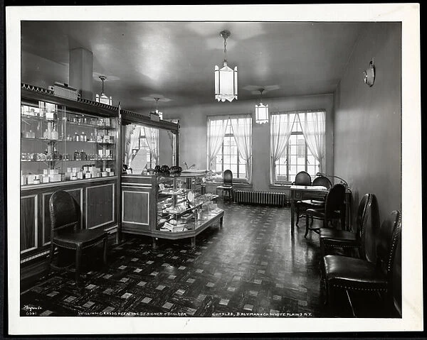 Interior view of the Charles of the Ritz beauty salon at B. Altman & Co