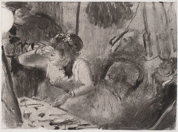 Intimacy, c. 1877-80 (monotype in black)