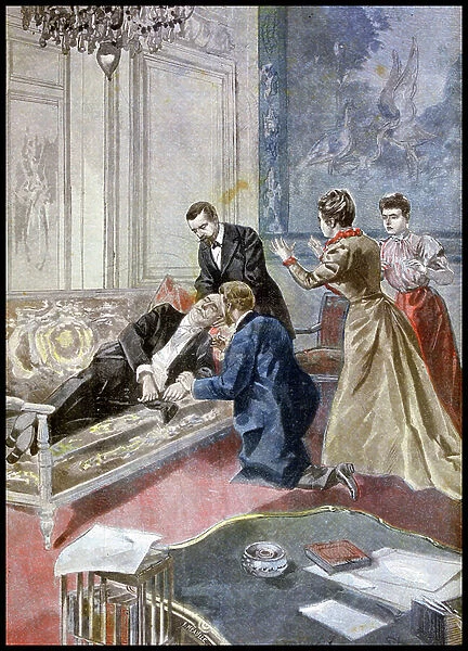 Investiture of legion of Honour upon President Emile Francois Loubet, 1899