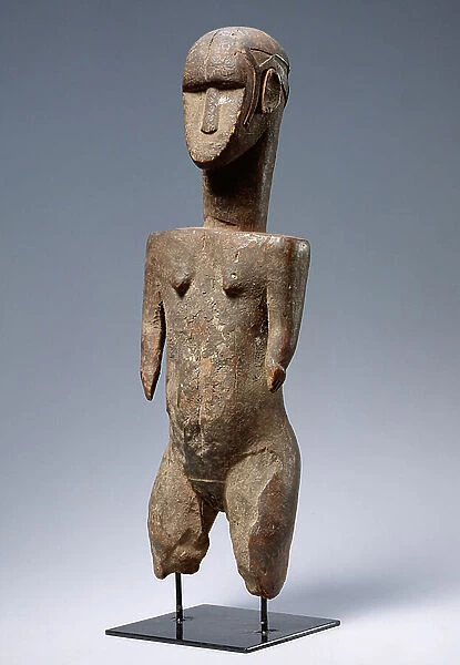 Iran Shrine Figure, Bijogo Culture, Bissagos Islands (wood)