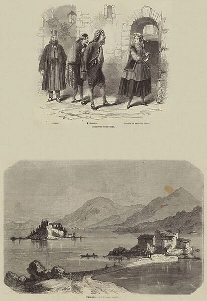 The Island of Corfu (engraving)