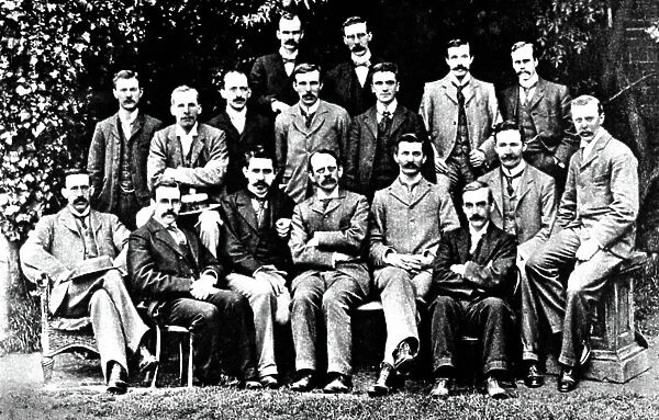 J J Thomson and other Cavendish Laboratory research students