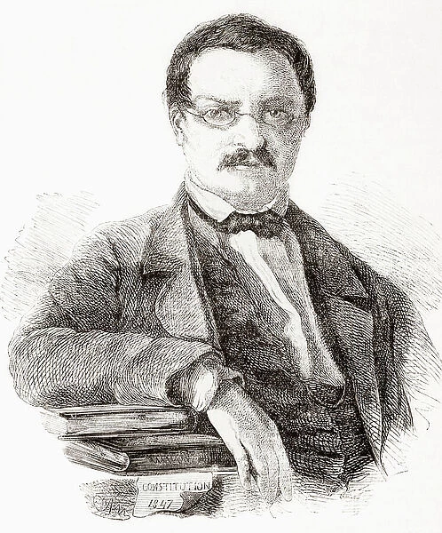 James Fazy, from L'Univers Illustre, pub. June 1863