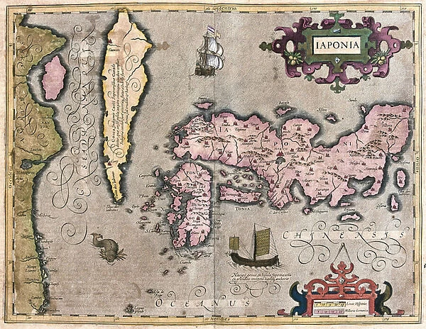 Japan (engraving, 1596)