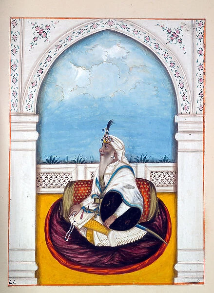 Jemadar Khushyal Singh, from The Kingdom of the Punjab, its Rulers and Chiefs