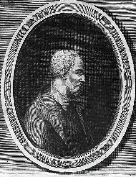 Jerome Cardan in Italian Gerolamo Cardano (Jerome Cardane) (1501-1576) Italian doctor, mathematician, philosopher and astrologer
