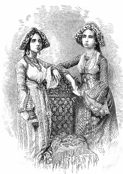 Jewish daughters from wealthy families in Mumbai, India
