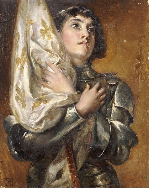 Joan of Arc (oil on canvas)