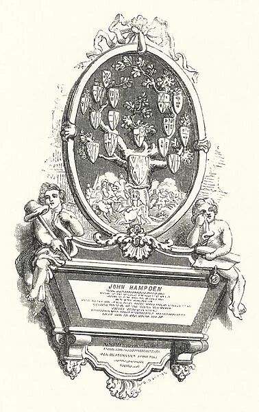 John Hampden Memorial (engraving)