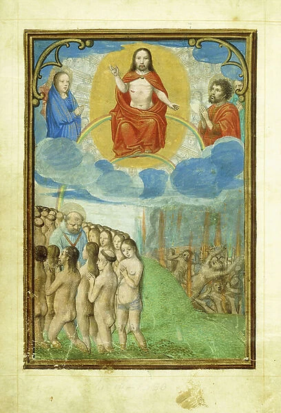 Last Judgement, 1520s (illuminated manuscript on vellum)