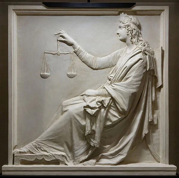 Justice, 1792 (plaster)
