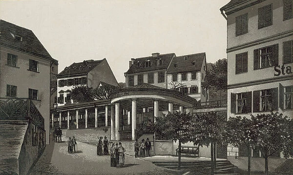 Karlsbad  /  Carlsbad  /  Karlovy Vary: Schlossbrunn