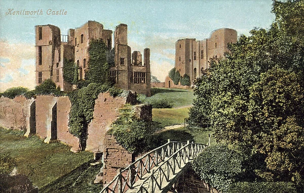 Kenilworth Castle (colour photo)