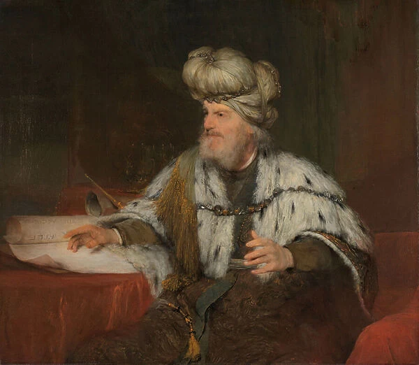 King David, 1680-85 (oil on canvas)