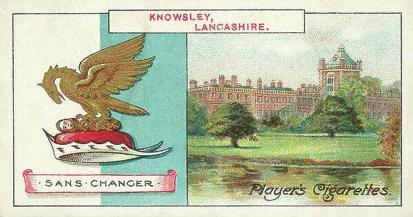 Knowsley, Lancashire, Sans Changer, The Earl Of Derby (colour litho)