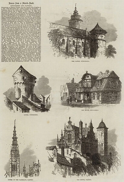 Konigsberg and Dantzic (engraving)