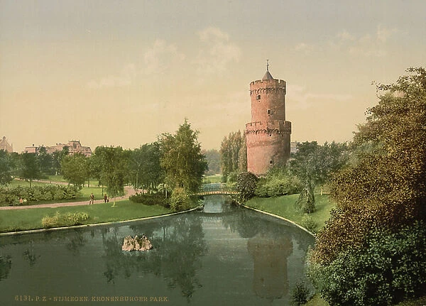 The Kronenbourg Park, Nymegen, Holland, c.1890-c.1900