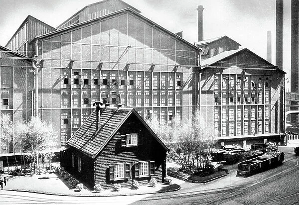 Krupp factory in Essen, Germany c. 1900