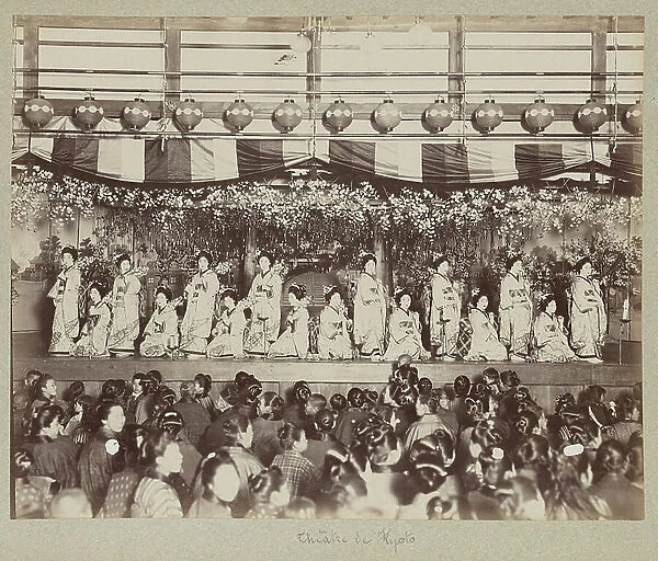 Kyoto Theatre - Japan 1880-1910