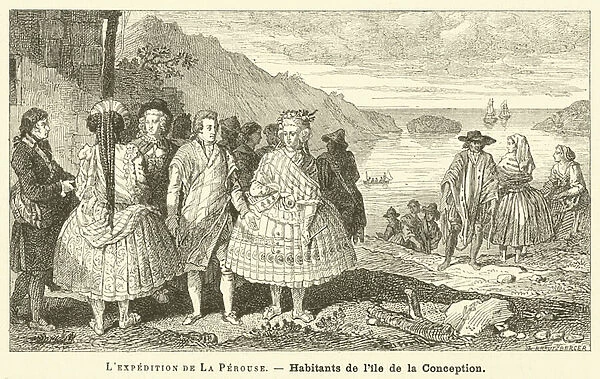 L Expedition De La Perouse (engraving)