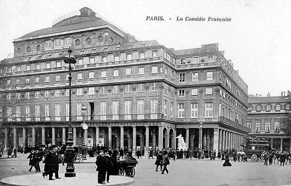 La Comedie Francaise, Paris, c. 1900