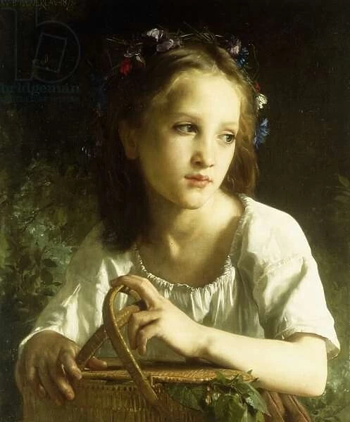 La Petite Ophelie, 1875 (oil on canvas)