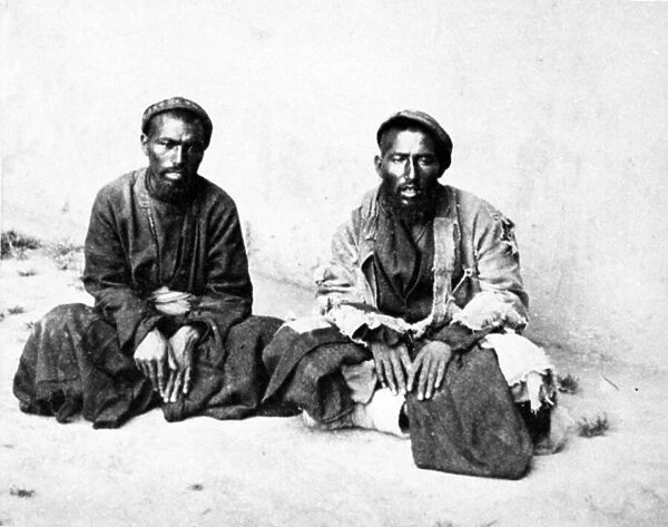 Ladakhis, c. 1860s (b  /  w photo)