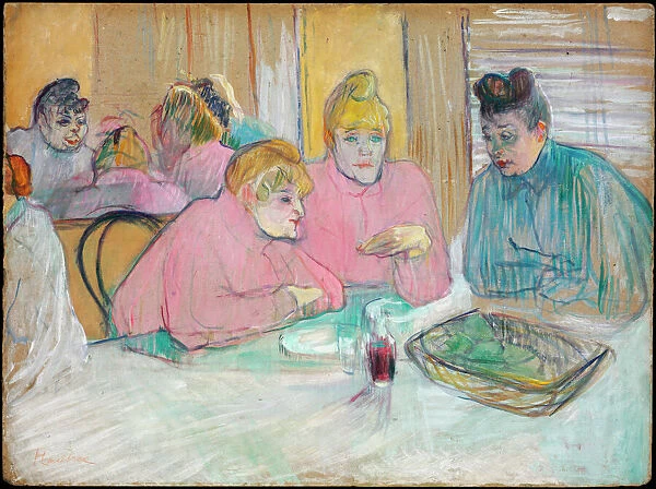 These Ladies in the Refectory, 1893-94 (oil on cardboard)