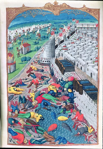 Lat 6067 After Honourable Capitulation, from A History of the Siege of Rhodes