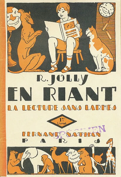 Laughing - Reading without tears. Jolly method, 1930 (print)