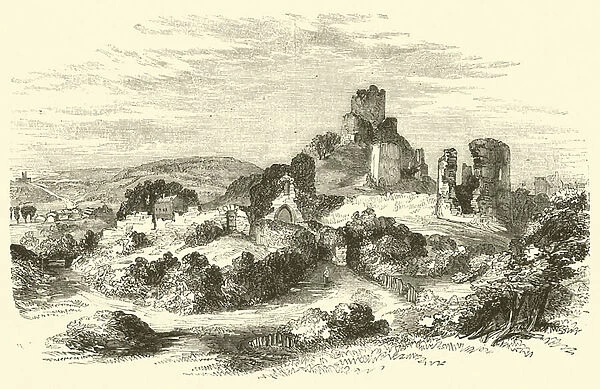 Launceston Castle (engraving)