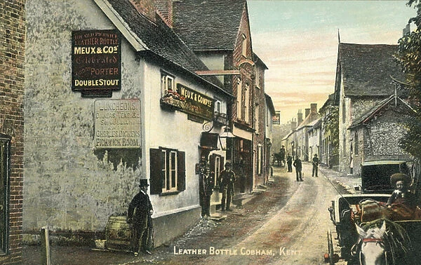 The Leather Bottle, Cobham, Kent (colour photo)